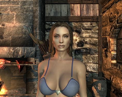 The Elder Scrolls V Skyrim Angelina Jolie Nude Mod