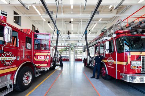 sustainable fire station   usa fire station   urbanist