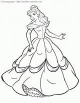 Belle Princess Disney Pages Coloring Miracle Timeless Colouring sketch template