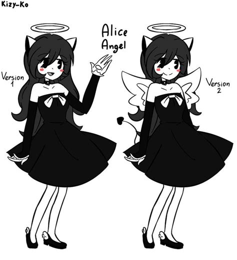 bendy and the ink machine alice angel by kizy ko