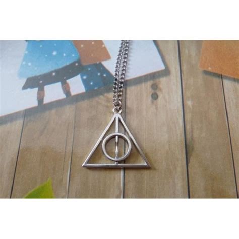 Collier Harry Potter Triangle Relique De La Mort Achat Vente