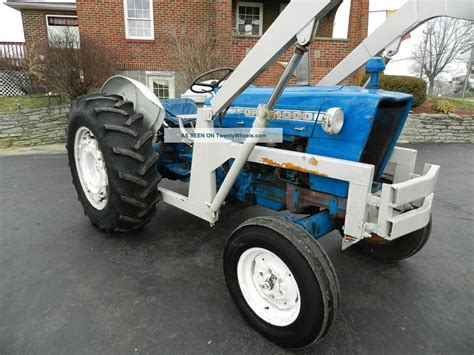 Ford 4000 Tractor And Loader Gas
