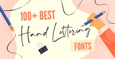 finest hand lettering fonts   inspiration