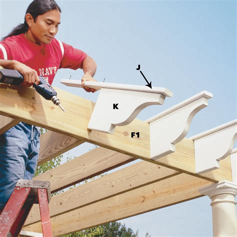 designs  pergola rafter tails