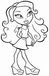Coloring Bratz Pages Printable Barbie Brats Drawings Christmas Colouring American Color Clipart Girl Print Baby Library Clip Popular Kids Coloringhome sketch template