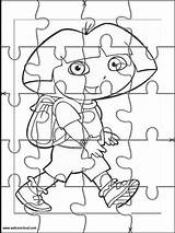 Dora Explorer Choose Board sketch template