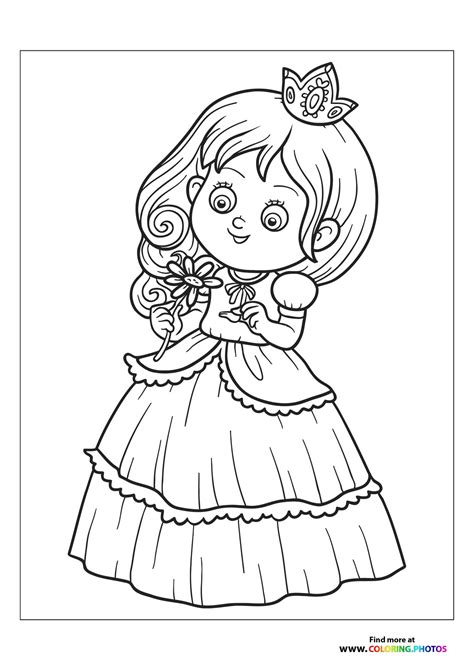 coloring pages  girls fashion unicorns fairies
