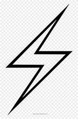 Lightning Bolt Simple Drawing Coloring Clipart Pinclipart sketch template
