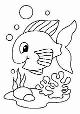 Peixe Peixinho Dibujos Colorat Peixes Animais Pesci Riscos Pez Nadando Tecido Algas Risco Marinas Kolorowanki Rybki Bolhas Soltando Qdb sketch template