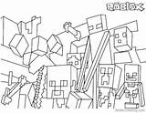 Roblox Minecraft Coloring Pages Logo Characters Color Printable Template Print Getdrawings Kids Getcolorings sketch template