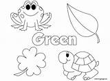 Green Color Coloring Worksheets Preschool Pages Activities Verde Kids Kindergarten Colors Coloringpage Eu Toddlers Colouring Sheets Choose Board Blue 38kb sketch template