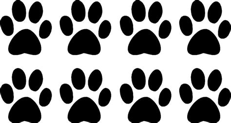 printable paw print coloring pages