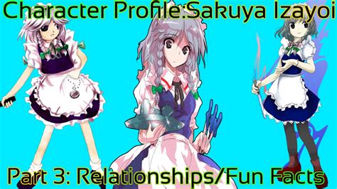 Touhou Character Profile Sakuya Izayoi Part 3