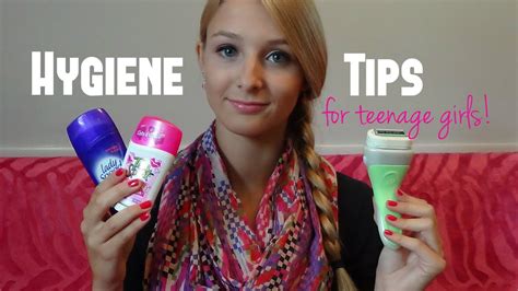hygiene tips  teenage girls youtube