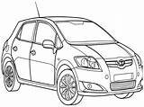 Tundra Coloring Toyota Pages Getcolorings sketch template
