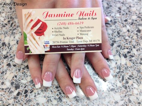 jasmine nail ii    reviews nail salons  pontiac