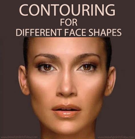 contouring for different face shapes beauty point of view