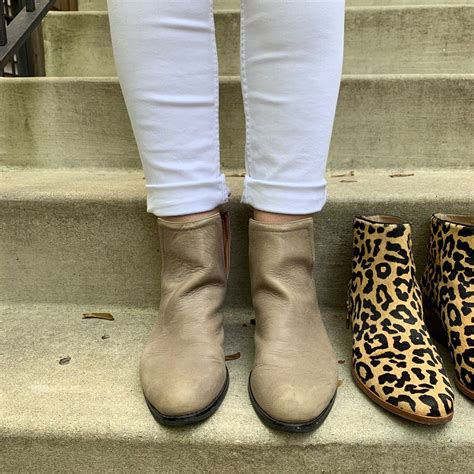 fall style tip   wear booties  jeans cashmere wit