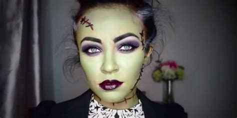 10 scary halloween makeup tutorials that are still kind of hot