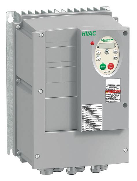 schneider electric variable frequency drive hp max hp input phase acv ac input voltage