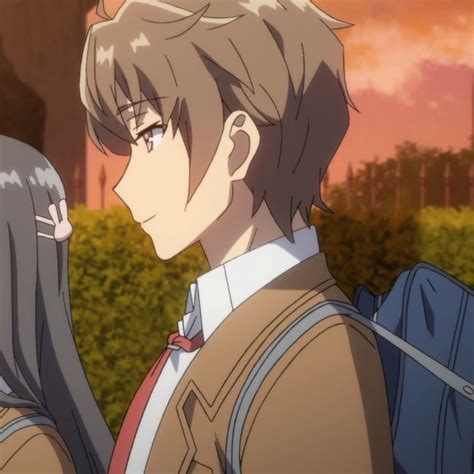 Matching Bunny Girl Senpai Pfp 1 2 In 2021 Bunny Girl Anime