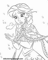Frozen Disney Coloring Anna Characters Princess Movie Girls Walt Elsa Kids Heart Crafts Printable Kristoff Activity Getdrawings Drawing sketch template