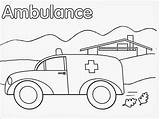 Vehicle Emergency Coloring Pages Getdrawings sketch template