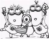 Minion Coloring Pages Cute Minions Mandala Printable Coloringpagesfortoddlers sketch template