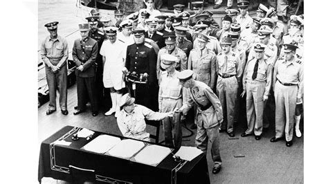 The History Of Japans Surrender In Wwii On Sept 2 1945