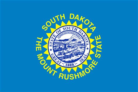 south dakota state flag liberty flag banner