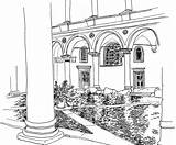 Coloring Pages Courtyard Italy Roman Kids Trevi Fountain Colosseum Sheet Adults Printable Adventures Getdrawings Big Italie Coloriage Getcolorings Designlooter Template sketch template