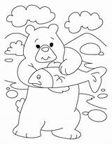 Bear Coloring Pages Brown Grizzly Pisces Build Printable Kids Printables Clipart Popular Getdrawings Library Books Cartoon sketch template