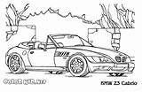 Bmw Coloring Cabrio Accord Honda Pages Ferrari F50 Transport Cars Z3 Car Colorkid sketch template