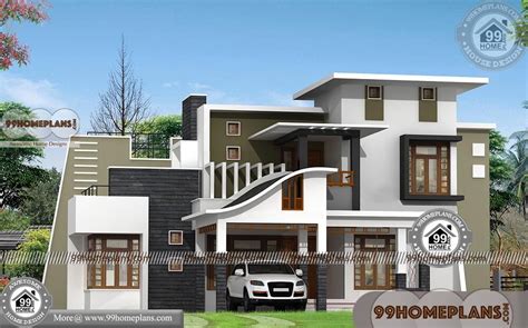contemporary style homes  double story modern house collections
