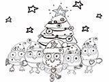 Giggle Hoot Christmas Abc Hootabelle sketch template