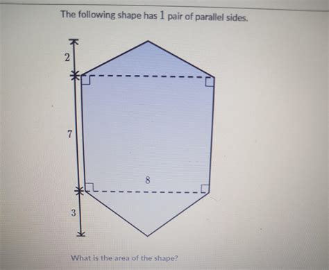 shape   pairs  parallel sides    area   shape brainlycom