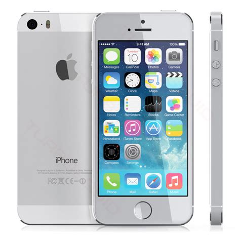 Apple Iphone 5s 16gb Silver 4g Lte Smart Phone Sprint