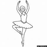 Ballet Coloring Ballerina Dancer Pages Printable Dance Clipart Cartoon Dancers Ballerinas Dancing Kids Printing If Color Gif Moves Dad Thank sketch template