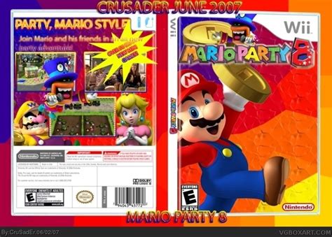 Mario Party 8 Wii Box Art Cover By Crusader