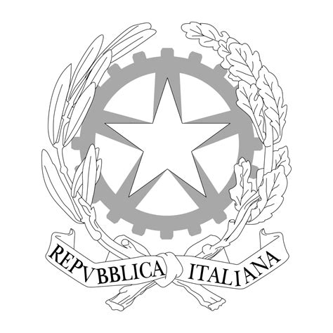 repubblica italiana logo black  white brands logos