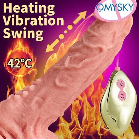 omysky automatic swing vibrators huge realistic dildos