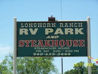 longhorn ranch rv park crowell tx