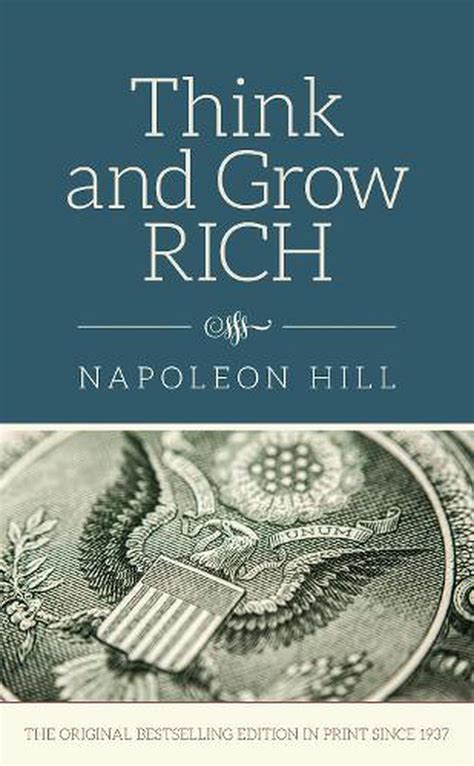 Think And Grow Rich By Napoleon Hill English Hardcover Book Free