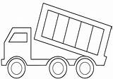 Truck Dump Coloring Pages Printable Kids Trucks sketch template