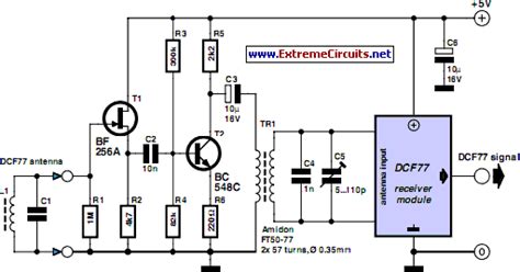 preamplifier circuit diagram dcf electronic circuit