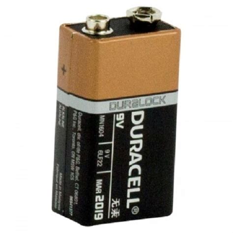 duracell 9 volt battery view specifications and details of duracell