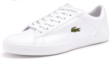 Lacoste Lerond Bl 1 Cam Leather Trainers In White 733cam1032 001 Ebay