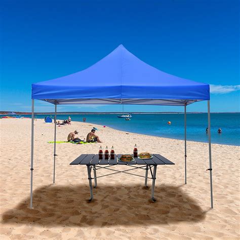 ainfox  ft outdoor patio canopy tent pop  canopy tent portable shade instant folding
