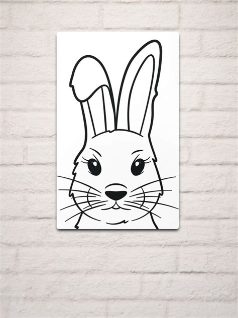 animal outline clipart cute rabbit face black outline clip art library