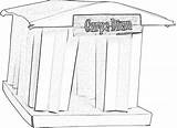 Tempel Griekse Origami Greek Temple Kleurplaten Joostlangeveldorigami sketch template